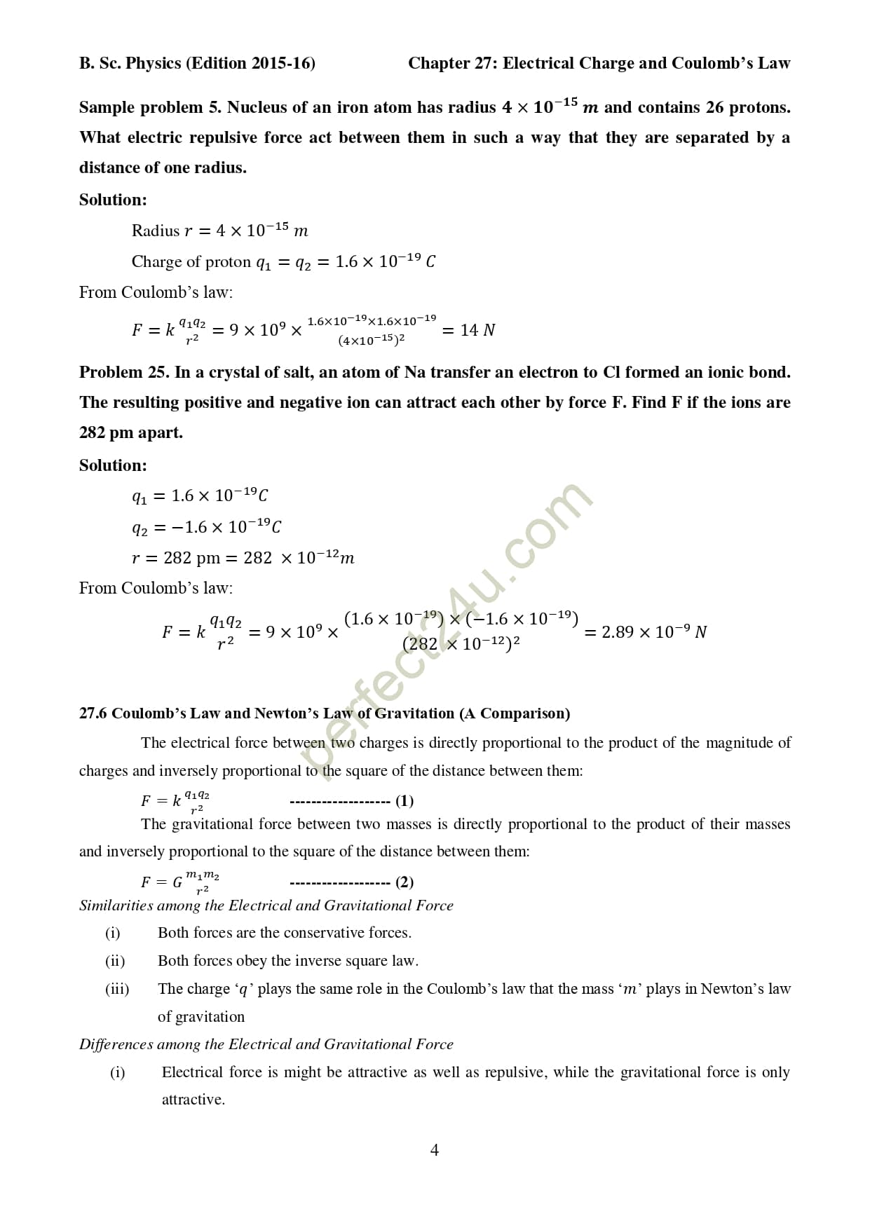 B.Sc. Physics Complete Notes Pdf Download ELECTRICITY AND MAGNETISM