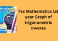 Fsc Mathematics1st year Graph of trigonometric inverse
